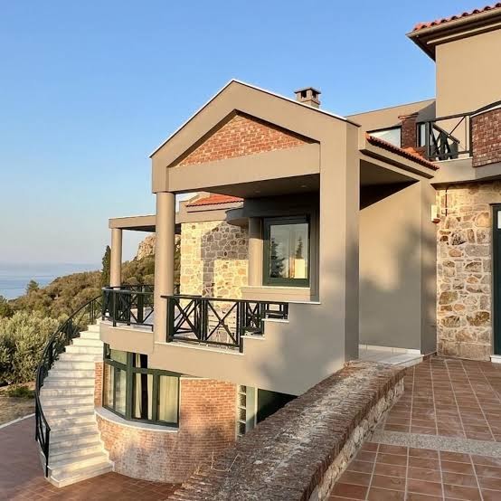 Modern Villa Overlooking Mytilene
