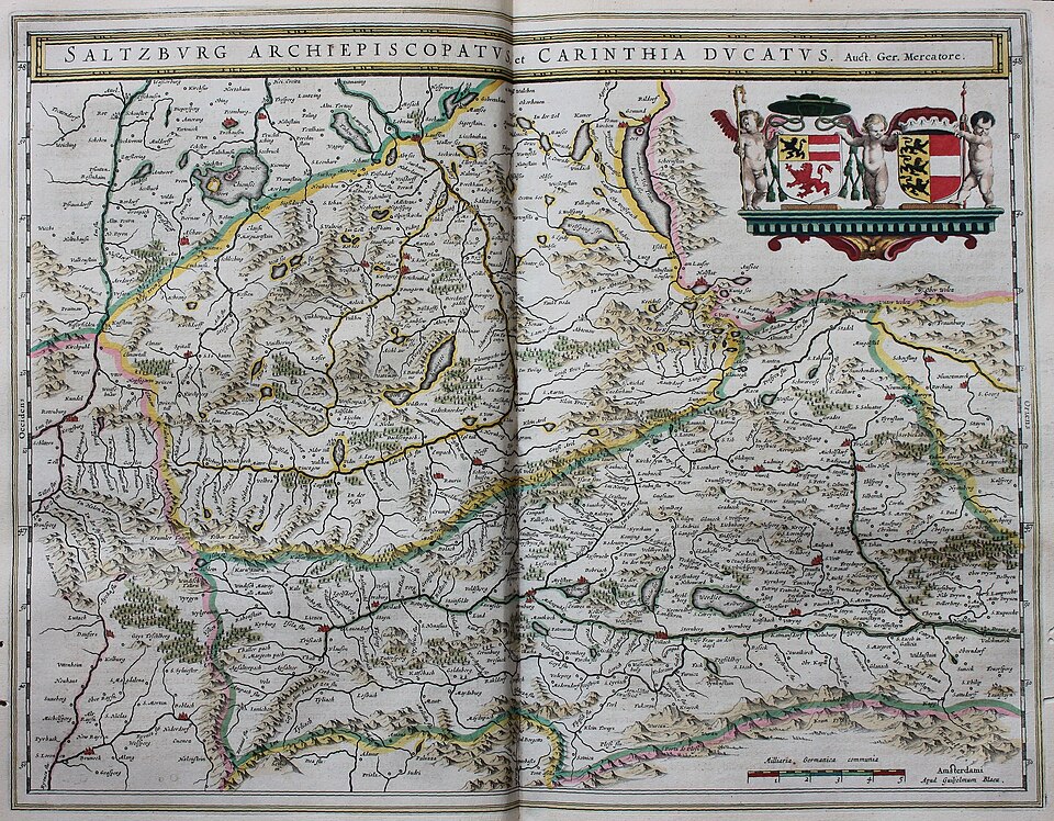 "Saltzburg archiepiscopatus et carinthia ducatus - Auct. Ger. Mercatore" (22269025031)