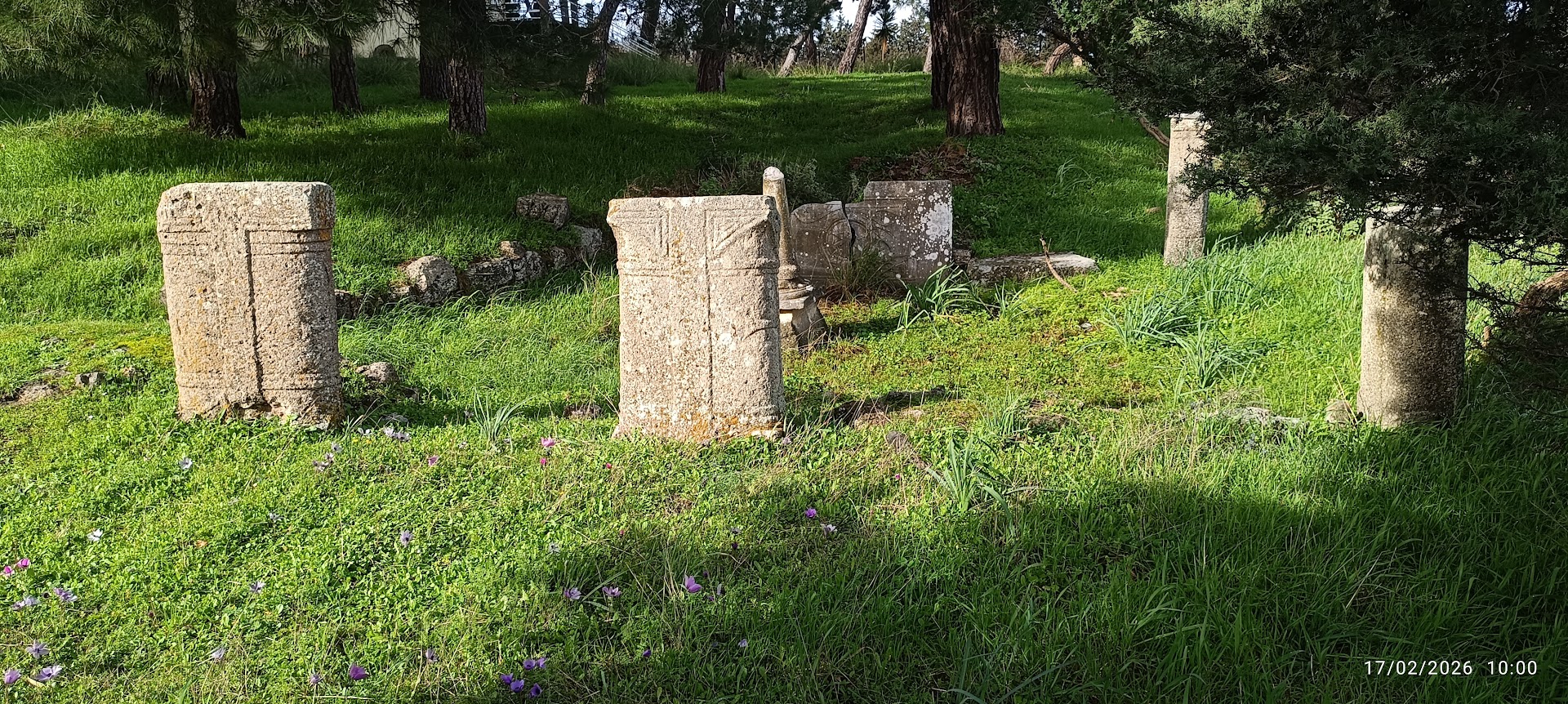 Αρχιτεκτονικά μέλη παλαιοχριστιανικής βασιλικής Αχλαδερής