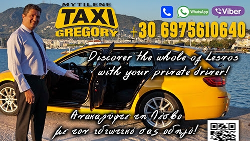 Airport & Port Taxi -VIP Service Mytilene - Gregory Friligkos