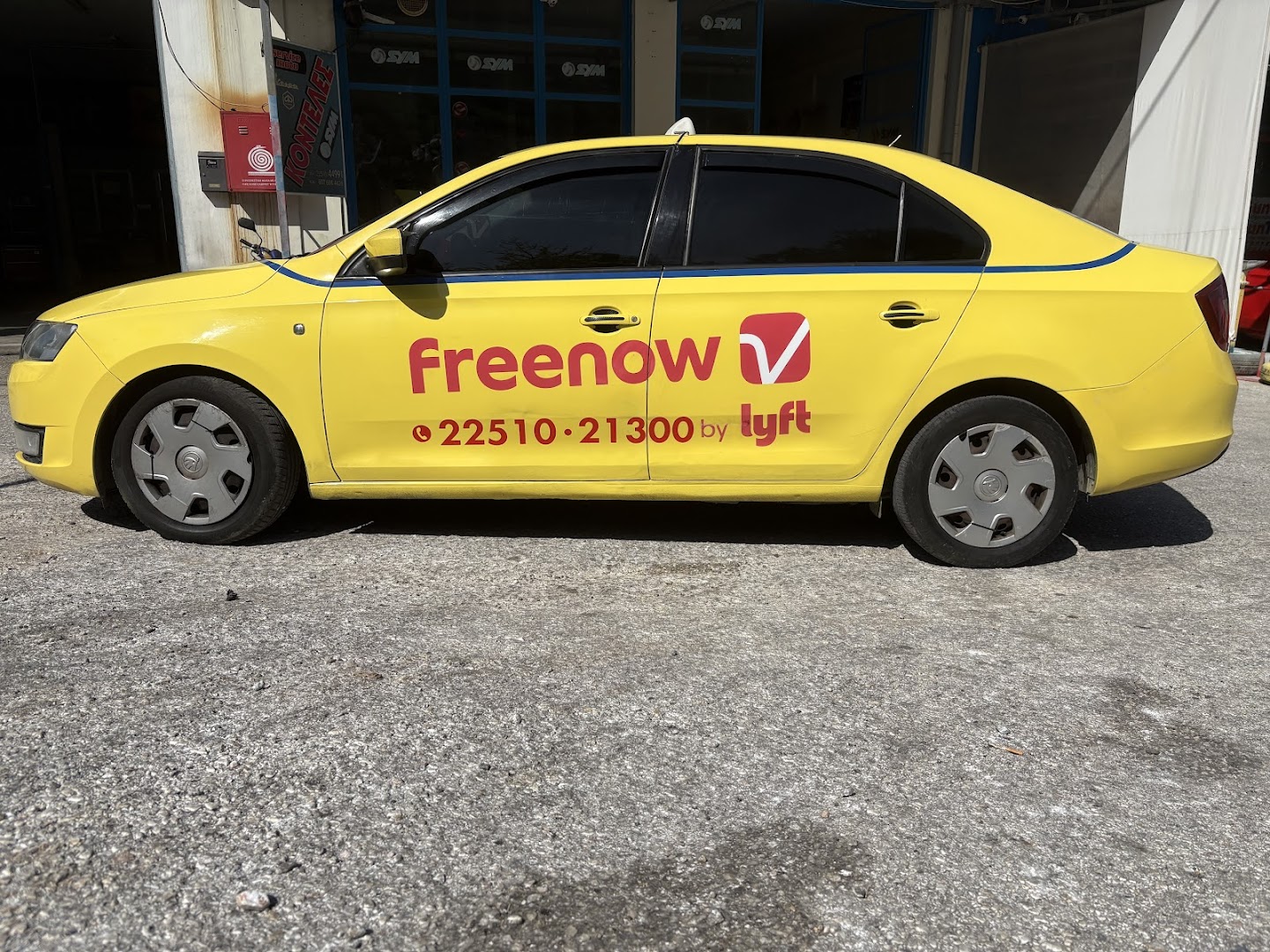 FreeNow Taxi Mytilene