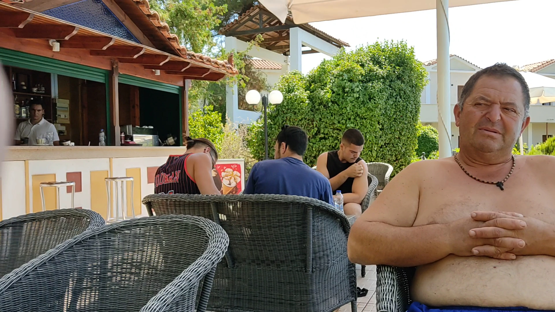 Pasiphae Hotel at Skala Kallonis of Lesvos islnad in Greece