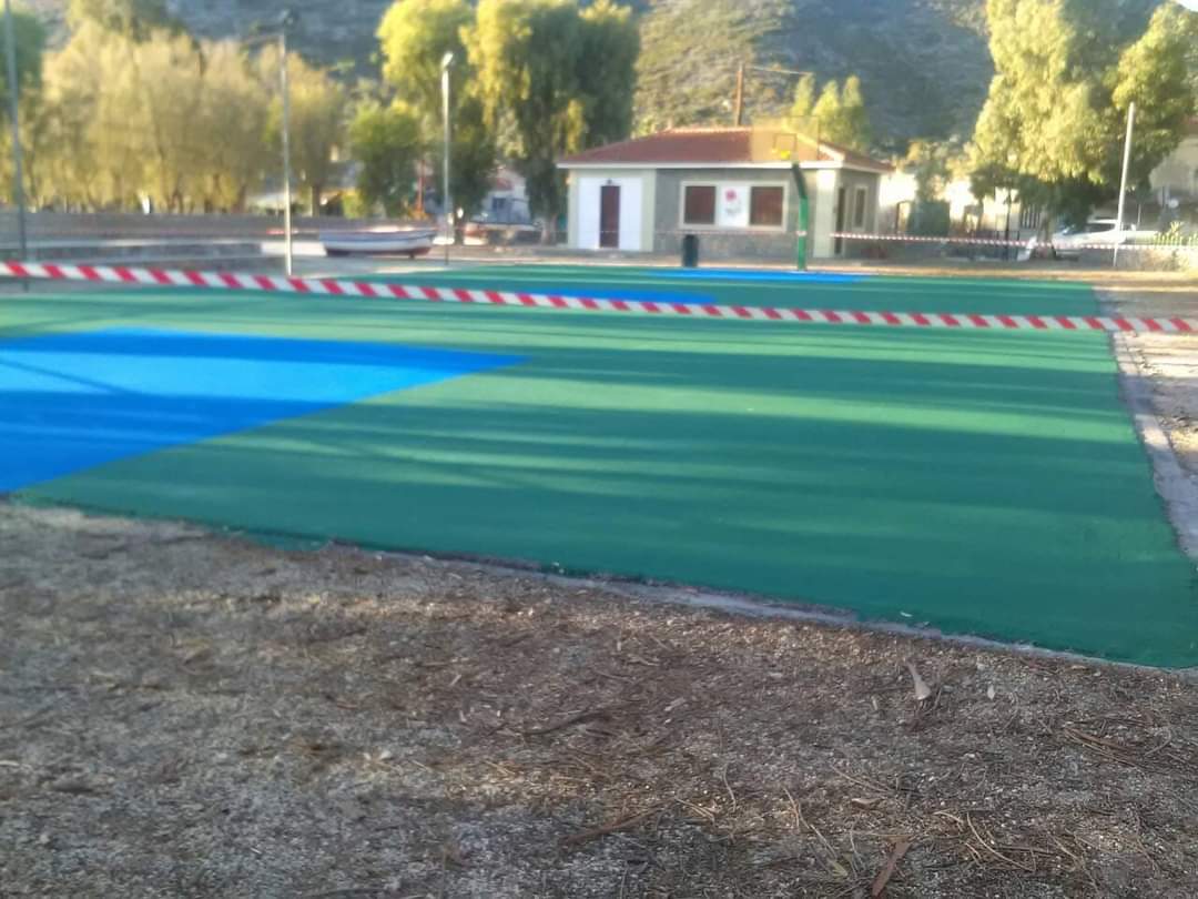 Γήπεδο μπάσκετ Σκάλας Λουτρών
