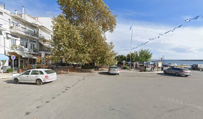 Taxi Station Plomari Lesvos Greece